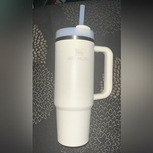 Stanley White Travel Mug with Handle